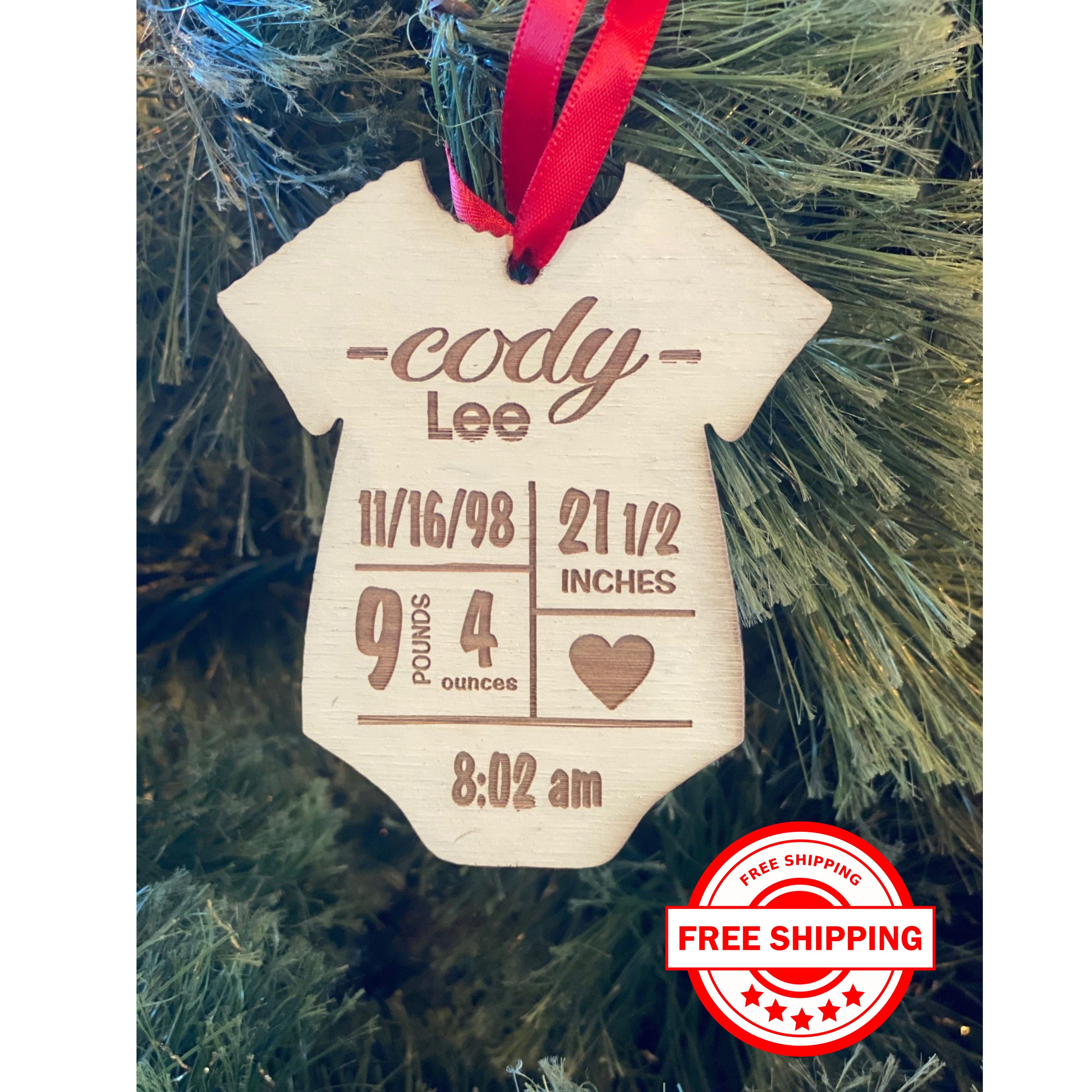 Babies First Christmas Ornament