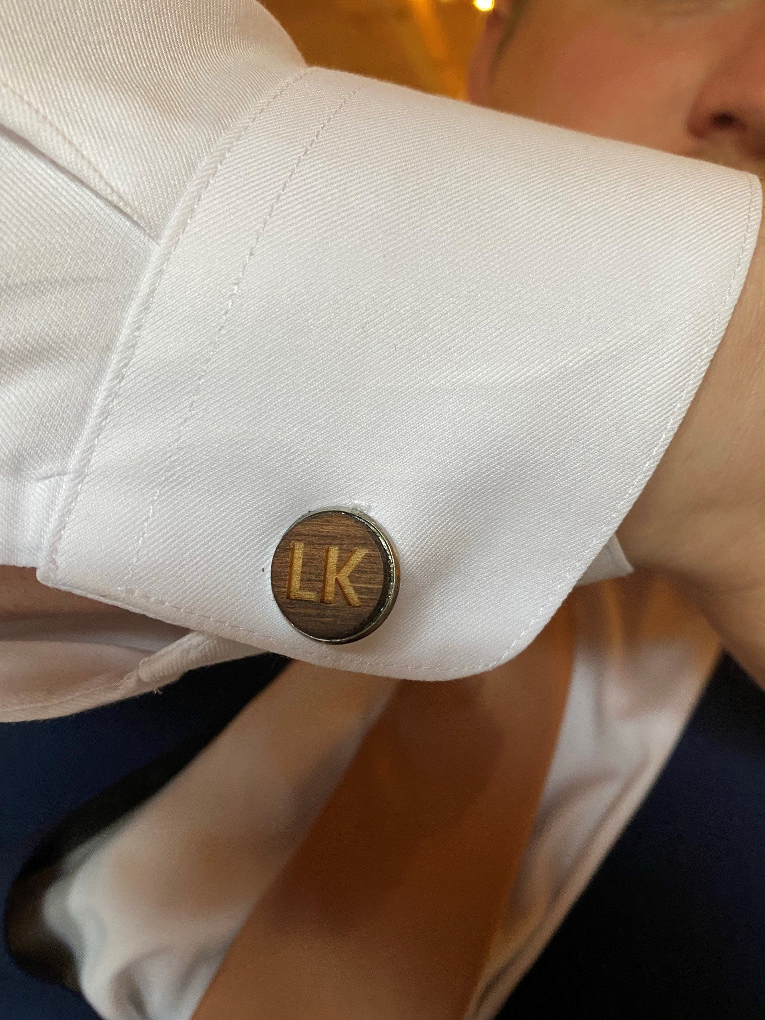Wooden Cuff Links