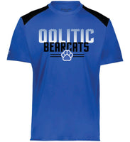 Royal/Black Dri Fit Tee - Oolitic  ADULT MEDIUM ONLY