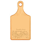 Engraved Cutting Board - Maple Paddle